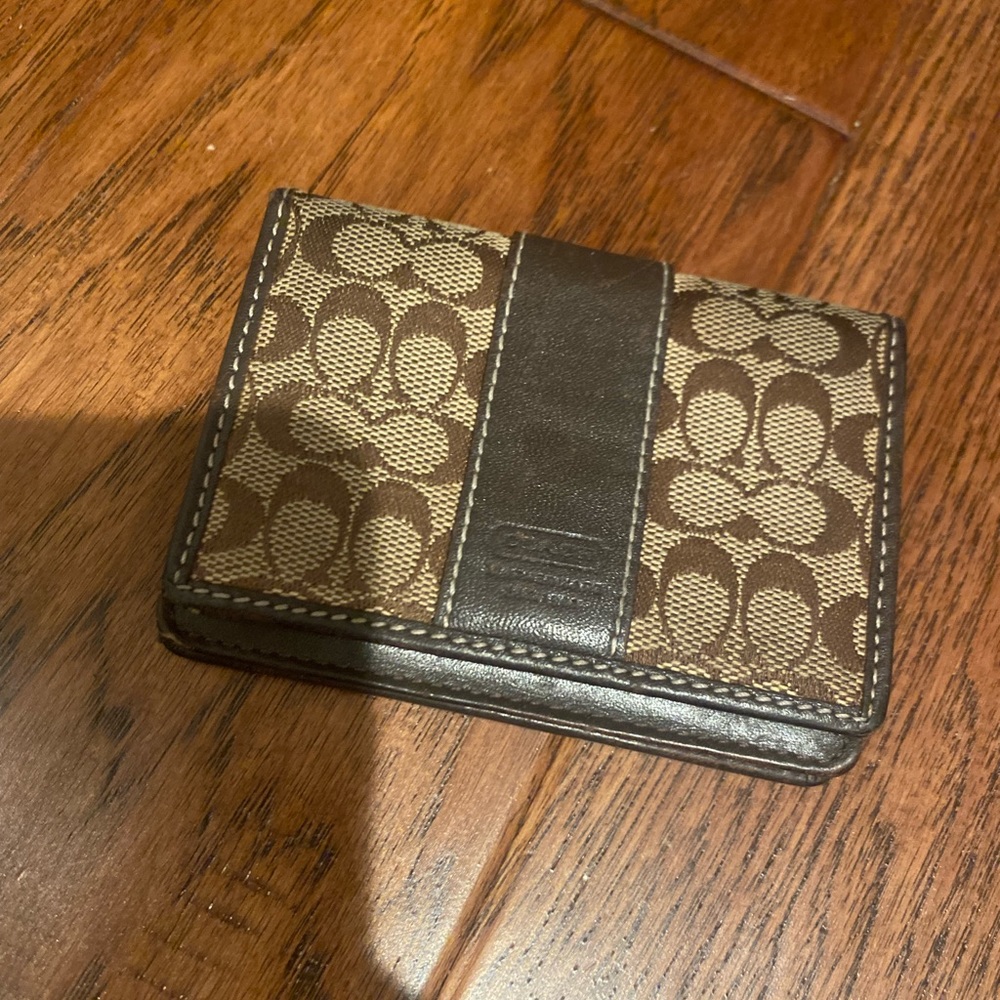 Coach Card Wallet